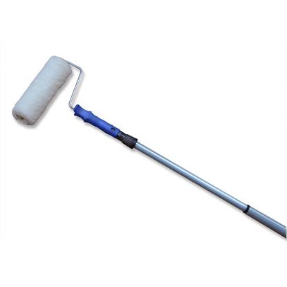 Immagine di RULLO FIBRA ACRILICA 22 CM, MANICO POLIPROPILENE, PERTICA TELESCOPOCA 110/200 CM