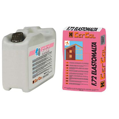 Immagine di GUAINA, IMPERMEABILIZZANTE, BICOMPONENTE, FIBRORINFORZATA,NORMATIVA EN 14891, 32 KG