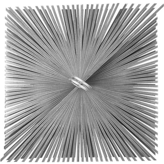 Immagine di SCOVOLO ACCIAIO, QUADRATO, 300X300 MM