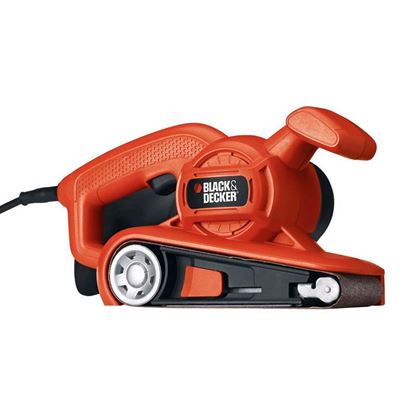 Immagine di LEVIGATRICE A NASTRO BLACK & DECKER, KA86-QS, 720 W, SUPERFICE DI LEVIGATURA 75X145 MM, 3,0 KG