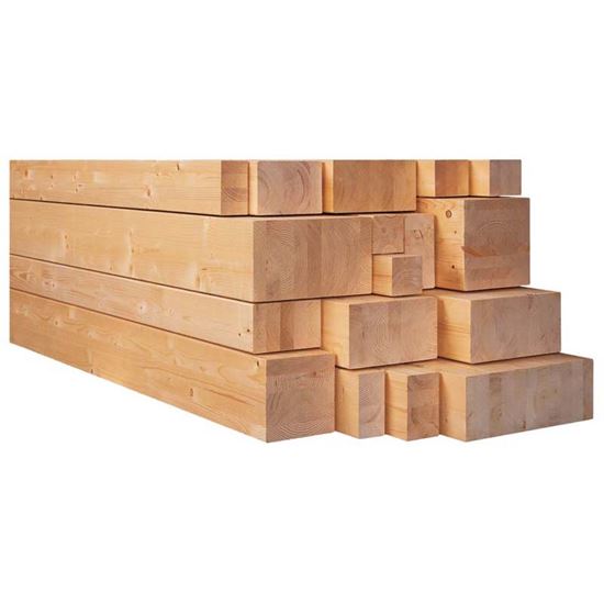 Immagine di TRAVE LAMELLARE, ABETE INDUSTRIALE BS11 MISURA 80 X 120 X 6 MT
