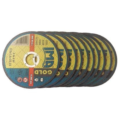 Immagine di SET 10 DISCHI PER FERRO, 1,6 MM, Ø115 MM