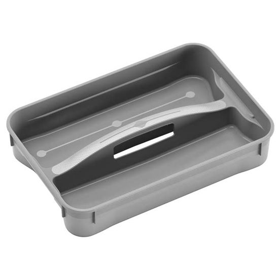 Immagine di VASSOIO PER T-BOX, XS-S, COLORE GRIGIO, 35,5X24XH7 CM