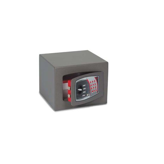 Immagine di CASSAFORTE DI SICUREZZA DIGITALE A MOBILE TECHNOMAX SMTO/1, SPESSORE PORTA 8 MM, , 220X280X200 MM