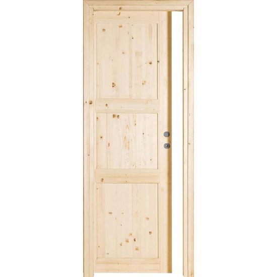 Immagine di PORTA DA INTERNO SCORREVOLE, IN ABETE