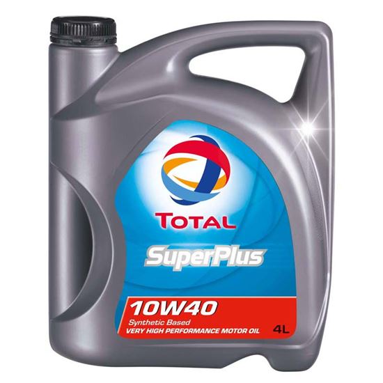 Immagine di OLIO TOTAL, SUPER PLUS, SEMISINTETICO, 10W-40, 4 LT