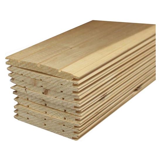 Immagine di PERLINA ABETE II SCELTA, 10X100X2000 MM, 10 PZ A CONFEZIONE, RESA 2 MQ