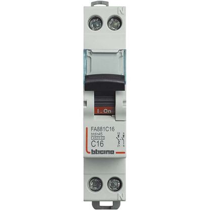 Immagine di INTERRUTTORE MAGNETOTERMICO, 1P+N, CURVA C, 4,5 KA, 25 A