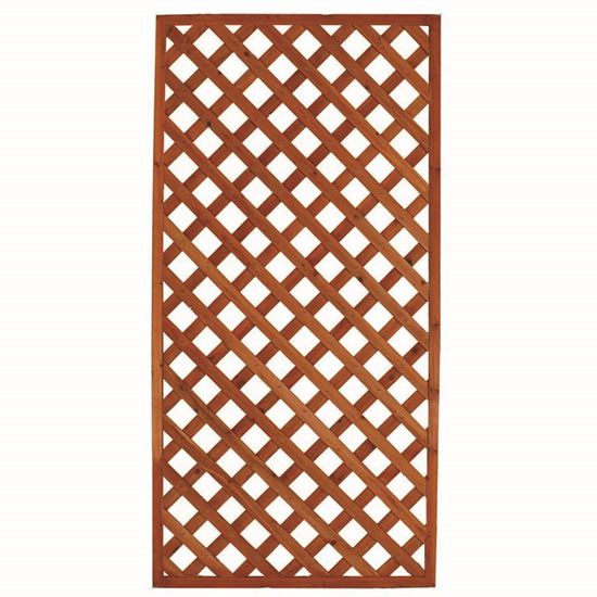 Immagine di GRIGLIATO IN LEGNO, MODELLO PESANTE, 90X3,5XH180 CM