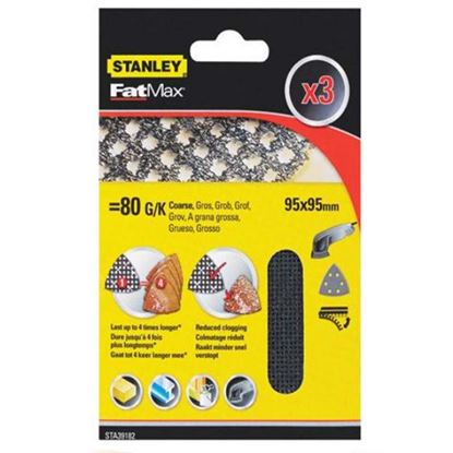 Immagine di 3 FOGLI ABRASIVI, GRANA 120