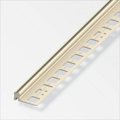 Immagine di PROFILO DI SUPPORTO IN PVC, 1,0 MT, COLORE AVORO, 11X30 MM