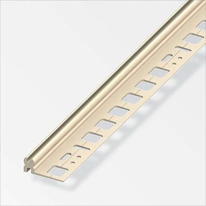 Immagine di PROFILO DI COMPENSAZIONE LIVELLO, 46 MM, 1,0 MT, ALLUMINIO BRONZO
