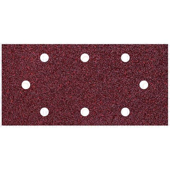 Immagine di 5 FOGLI, VELCRO 93X190 MM FORATI, GRANA 120