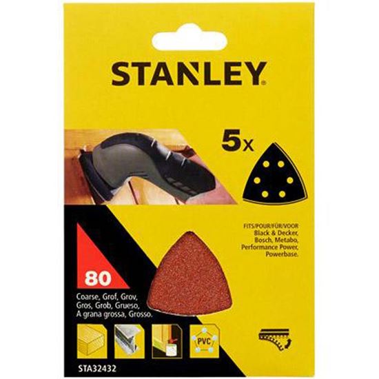 Immagine di 5 FOGLI CARTA LEVIGATRICE, GRANA 80