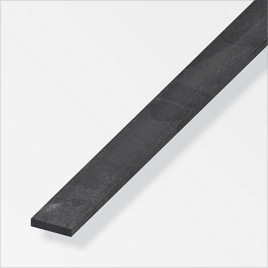 Immagine di BARRA PIATTA, ACCIAIO LAMINATO A CALDO, 1 MT, 12X4,0 MM