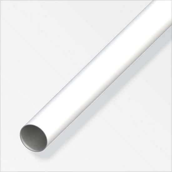 Immagine di TUBO ACCIAIO BIANCO, 2 MT,  25X0,6 MM