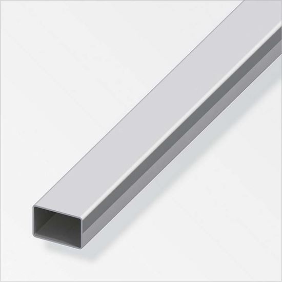 Immagine di TUBO QUADRATO, ACCIAIO INOX, 1 MT, 20X10X1,5 MM