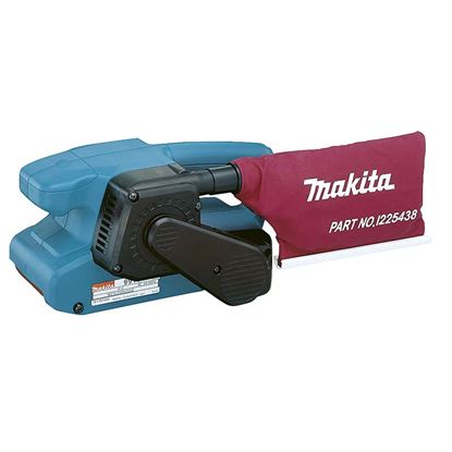 Immagine di LEVIGATRICE A NASTRO MAKITA 650 W, 9911J, VELOCITÀ A VUOTO 0-270 M/MIN, DIMENSIONE NASTRO 76X457 MM, PESO 2,7 KG