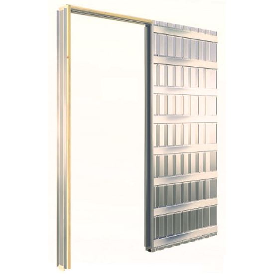 Immagine di CONTROTELAIO PORTA A SCOMPARSA, PARETE INTONACO, 60X210 CM