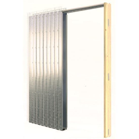 Immagine di CONTROTELAIO PORTA A SCOMPARSA, PARETE CARTONGESSO, 60X210 CM