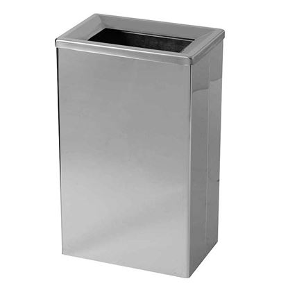 Immagine di GETTACARTE BOB, IN ACCIAIO INOX, SECCHI INTERNO, 25 LT