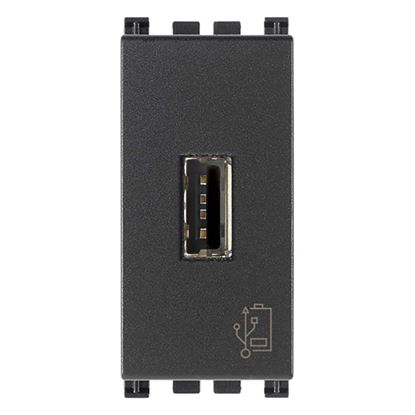 Immagine di UNITÀ ALIMENTAZIONE USB 5V, 1,5A, COLORE GRIGIO