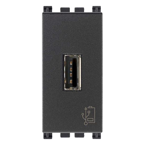 Immagine di UNITÀ ALIMENTAZIONE USB 5V, 1,5A, COLORE GRIGIO