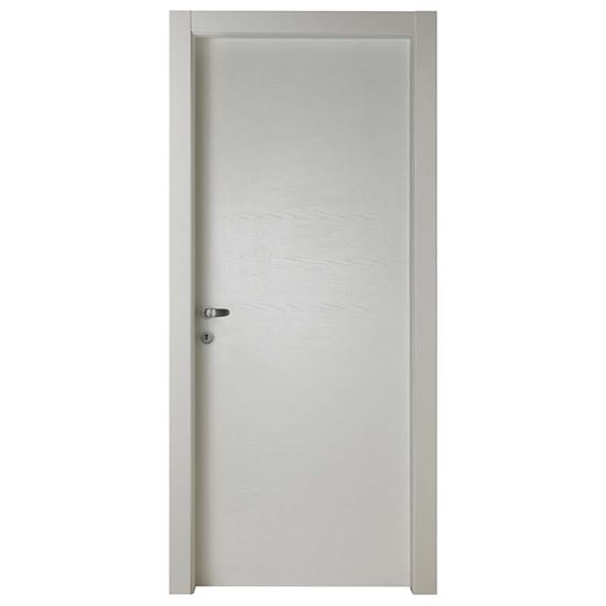 Immagine di PORTA ARIANNA REVERSIBILE FRASSINO BIANCO, BATTENTE, 80X210 CM