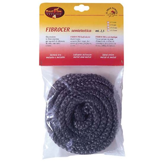 Immagine di GUARNIZIONE FIBROVET SEMIELASTICA PER STUFE, Ø 10 X 2,5 MT