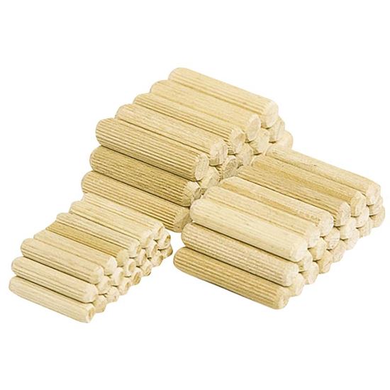 Immagine di SET 50 TASSELLI IN FAGGIO, 6X30 MM