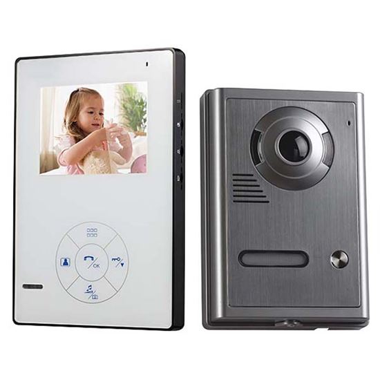 Immagine di VIDEOCITOFONO ZODIAC COLORI VVR-4.3INC, 4,3", SENZA FILI