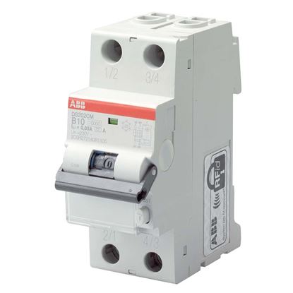 Immagine di INTERRUTTORE MAGNETOTERMICO ABB 25A 2P 4,5KA CURVA C 2 MOD