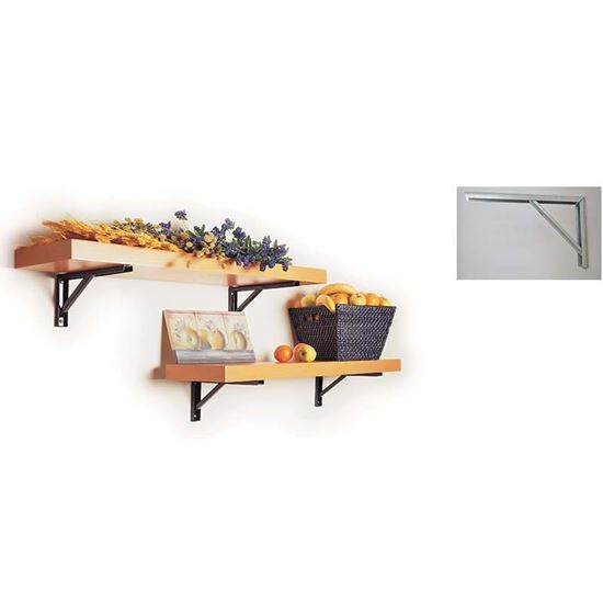 Immagine di REGGIMENSOLA ROBUSTA, PORTATA 70 KG, 30 CM, ZINCATA