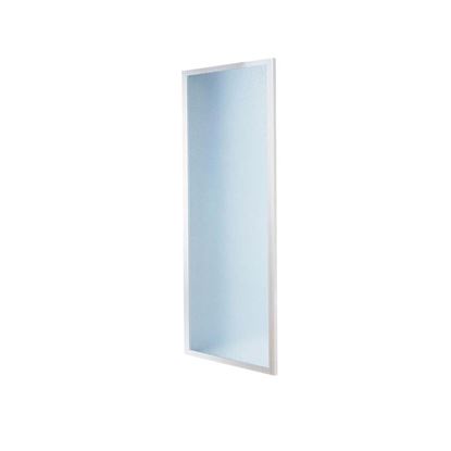Immagine di LATO FISSO MEDITERRANEO, 69/73 CM, PROFILO BIANCO, ACRILICO 1,8 MM