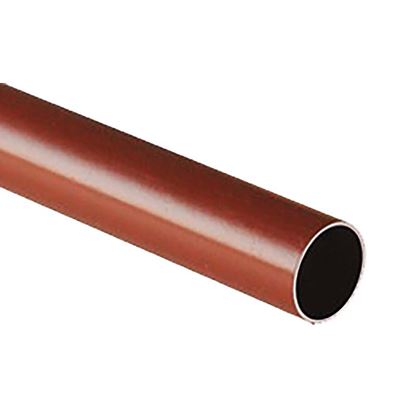 Immagine di TUBO PLASTIFICATO, COLORE MARRONE, LUNGHEZZA 1 MT, Ø18 MM