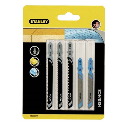 Immagine di 5 LAME, LEGNO E METALLO MISTE, ATTACCO A T