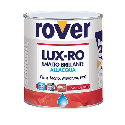 Immagine di SMALTO BRILLANTE ALL'ACQUA, 0,750 LT, COLORE NERO