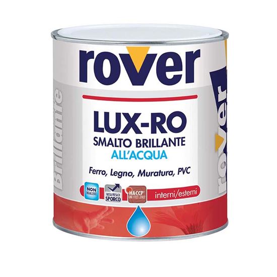 Immagine di SMALTO BRILLANTE ALL'ACQUA, 0,750 LT, COLORE GRIGIO FUMO